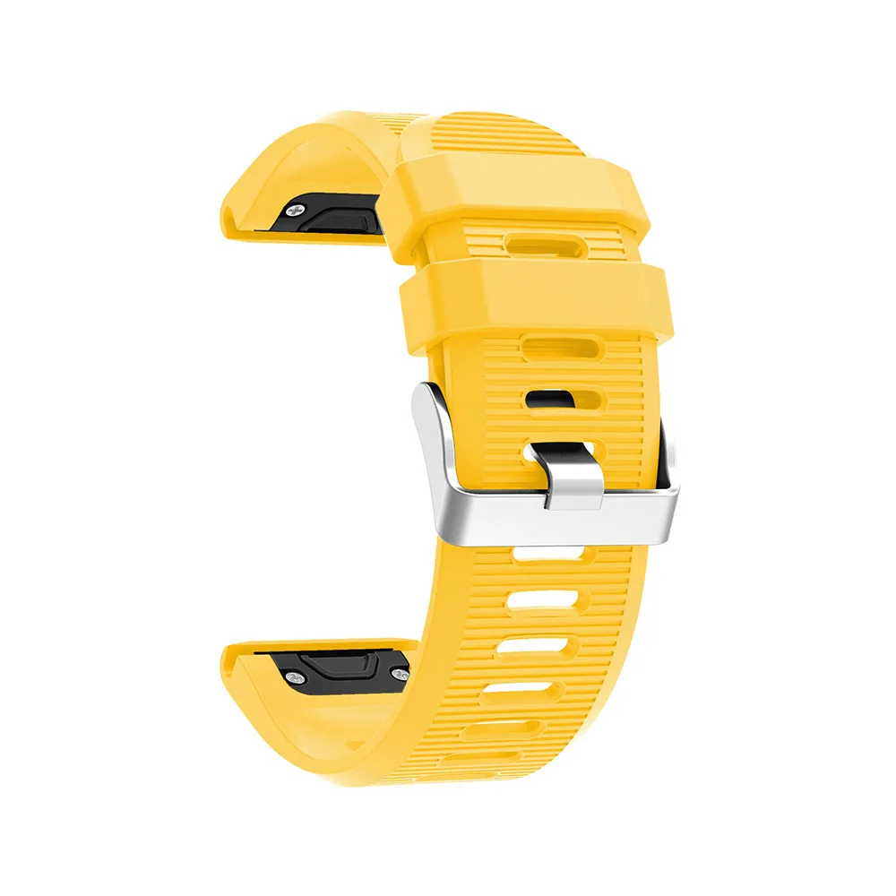 26 22 20mm Quick Release EasyFit Silicone Watchband WristStrap For Garmin Fenix 6 5X 5 5s Plus 3 3HR S60 D2 Mk1 Smart watchstrap