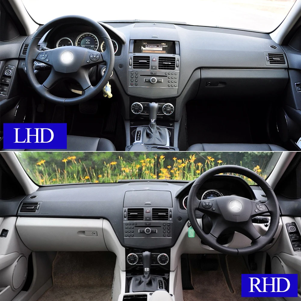 LHD RHD W204 Air Conditioning AC Vent Grille Outlet Cover Panel For Mercedes Benz C Class 180 200 220 230 260 300 350 2007-2011