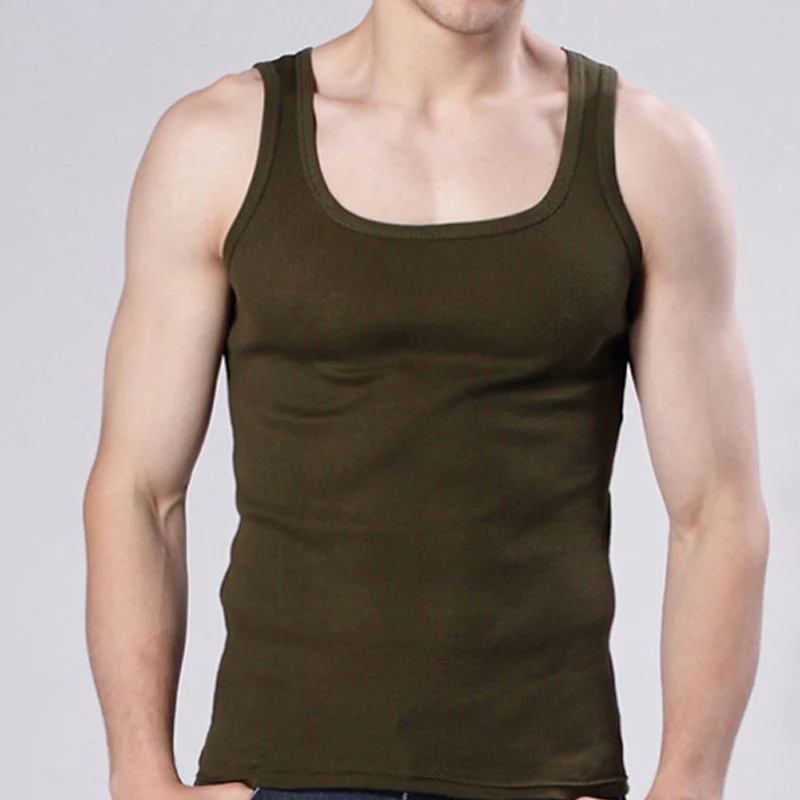 2020 Summer Plus Size Men Clothing Tank Tops Black White Gray Singlets Sleeveless Fitness Men Vest Casual Bodybuilding Vest New