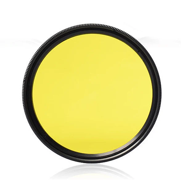 NEW 37 40.5 43 46 49 52 55 58 62 67 72 77 82mm DSLR Camera Lens Red Orange Yellow Green Blue Purple Color Filter for Canon