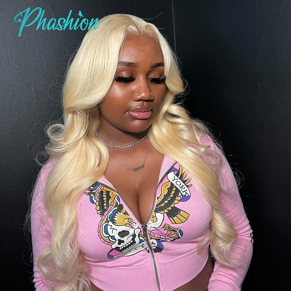 Phashion 13x6 13x4 Real Hd Lace Frontal 7x7 6x6 5x5 4x4 Blonde Swiss Closure 613 Silky Straight Brazilian 100% Remy Human Hair