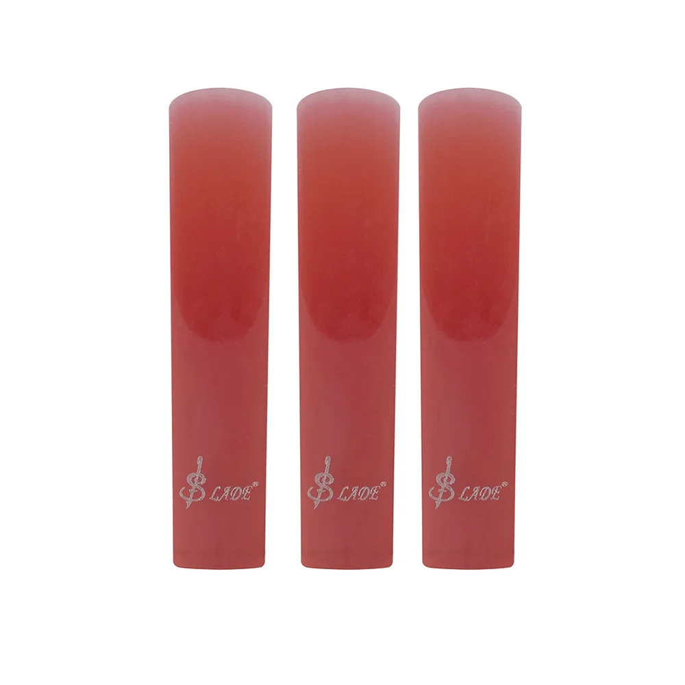 3 Pack Saxophone Soprano/Alto/Tenor Reeds Clarinet Resin Reeds Eco-friendly Reed Accessories Woodwind Instrument Parts
