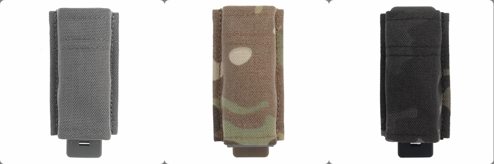 FAST 9MM Pistol Single/Double Magazine Pouch Tactical MOLLE Mag Pouch with Quick Release Kydex Insert for GL M9 P226 HK USP