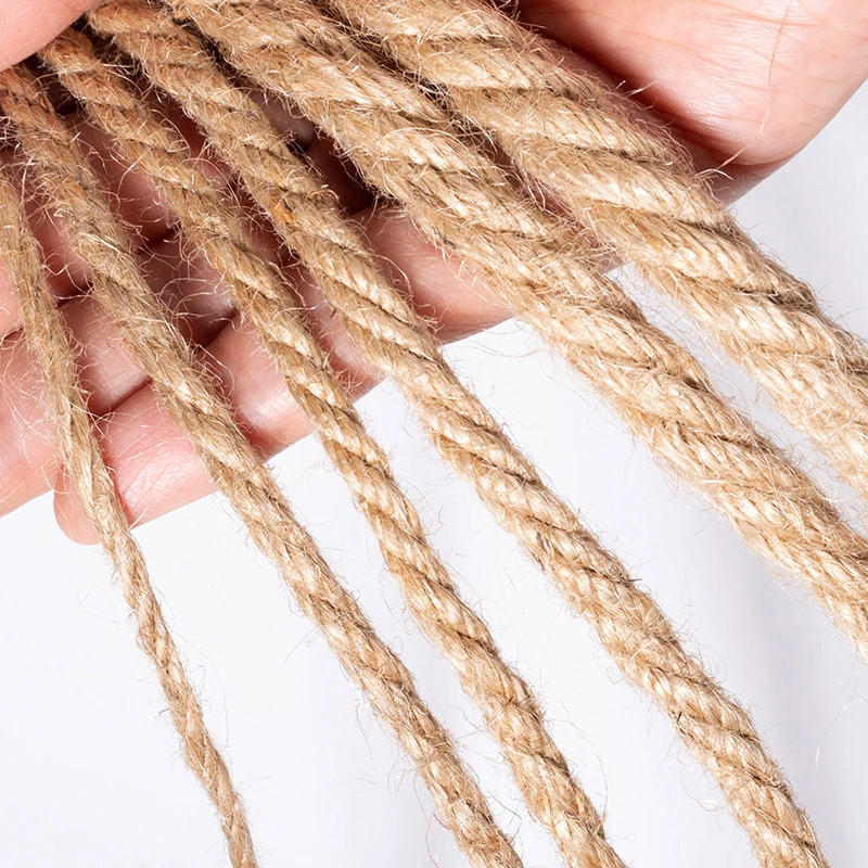 Natural Vintage Jute Rope String 1/2/3/4/5/6/8/10mm DIY Jute Cord Twine Ribbon Crafts Sewing Handwork Gift Wrap Home Decoration
