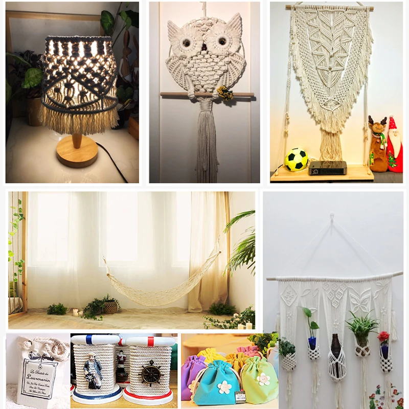 Natural Vintage Jute Rope String 1/2/3/4/5/6/8/10mm DIY Jute Cord Twine Ribbon Crafts Sewing Handwork Gift Wrap Home Decoration