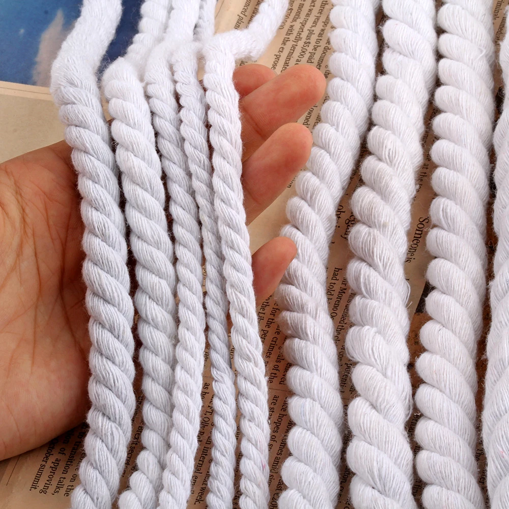 Natural Vintage Jute Rope String 1/2/3/4/5/6/8/10mm DIY Jute Cord Twine Ribbon Crafts Sewing Handwork Gift Wrap Home Decoration