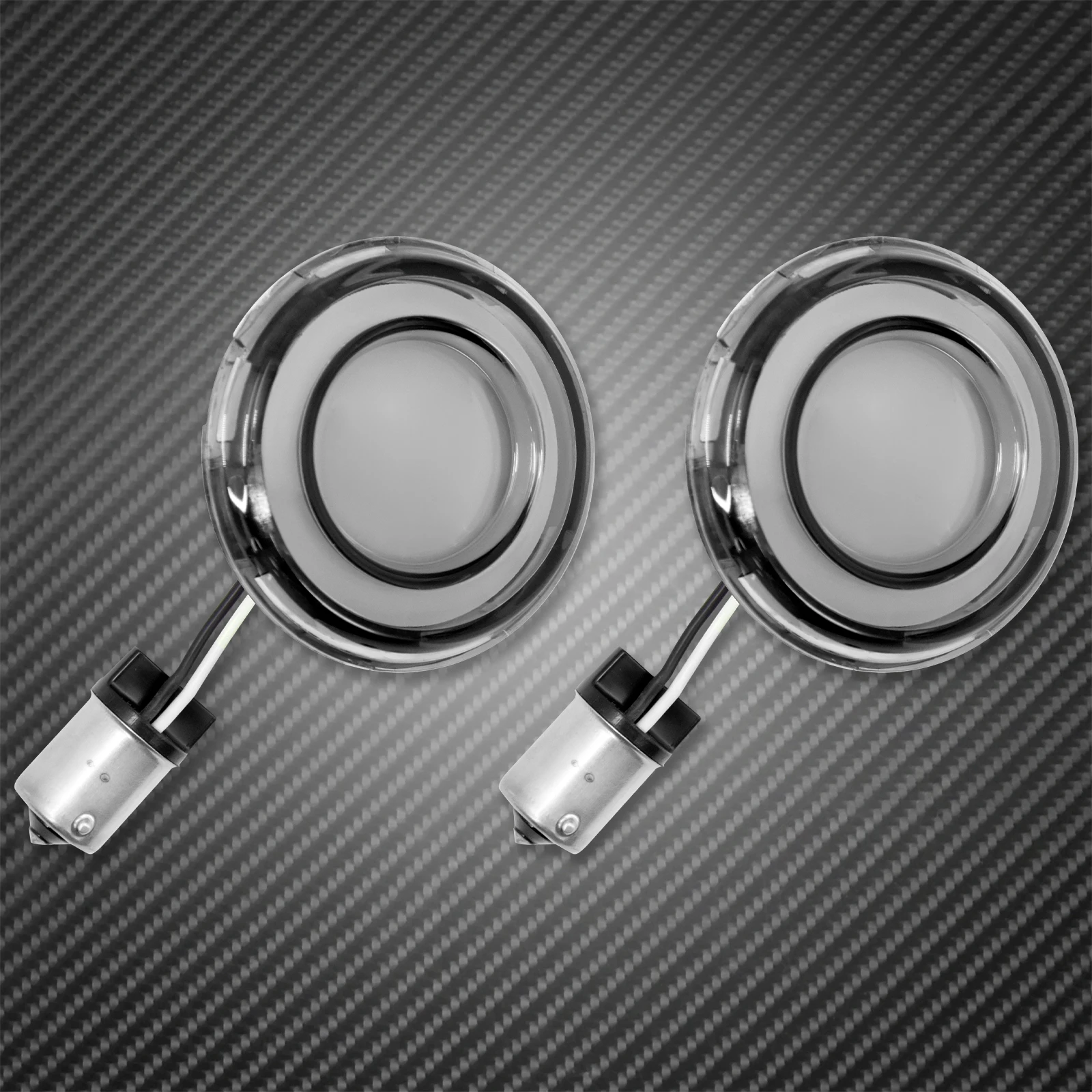Motorcycle Turn Signal Conversions LED Panel Light 1156 1157 Bullet Style For Harley Sportster Touring Breakout Fat Boy Softail