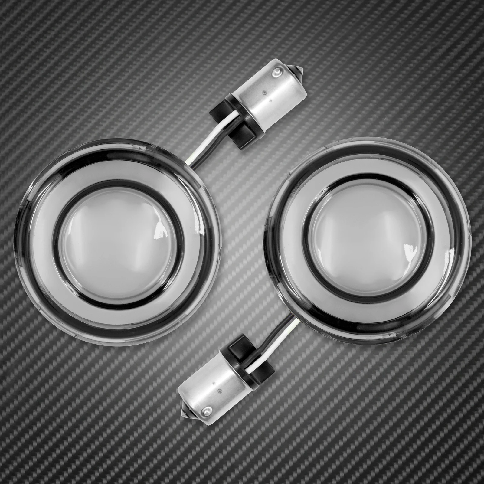 Motorcycle Turn Signal Conversions LED Panel Light 1156 1157 Bullet Style For Harley Sportster Touring Breakout Fat Boy Softail