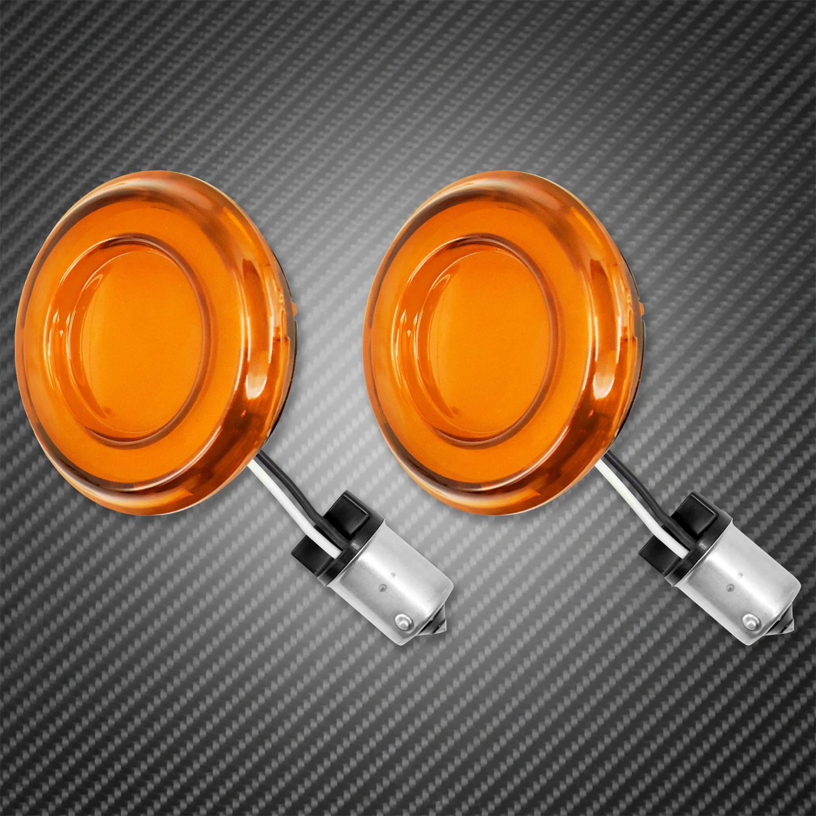 Motorcycle Turn Signal Conversions LED Panel Light 1156 1157 Bullet Style For Harley Sportster Touring Breakout Fat Boy Softail