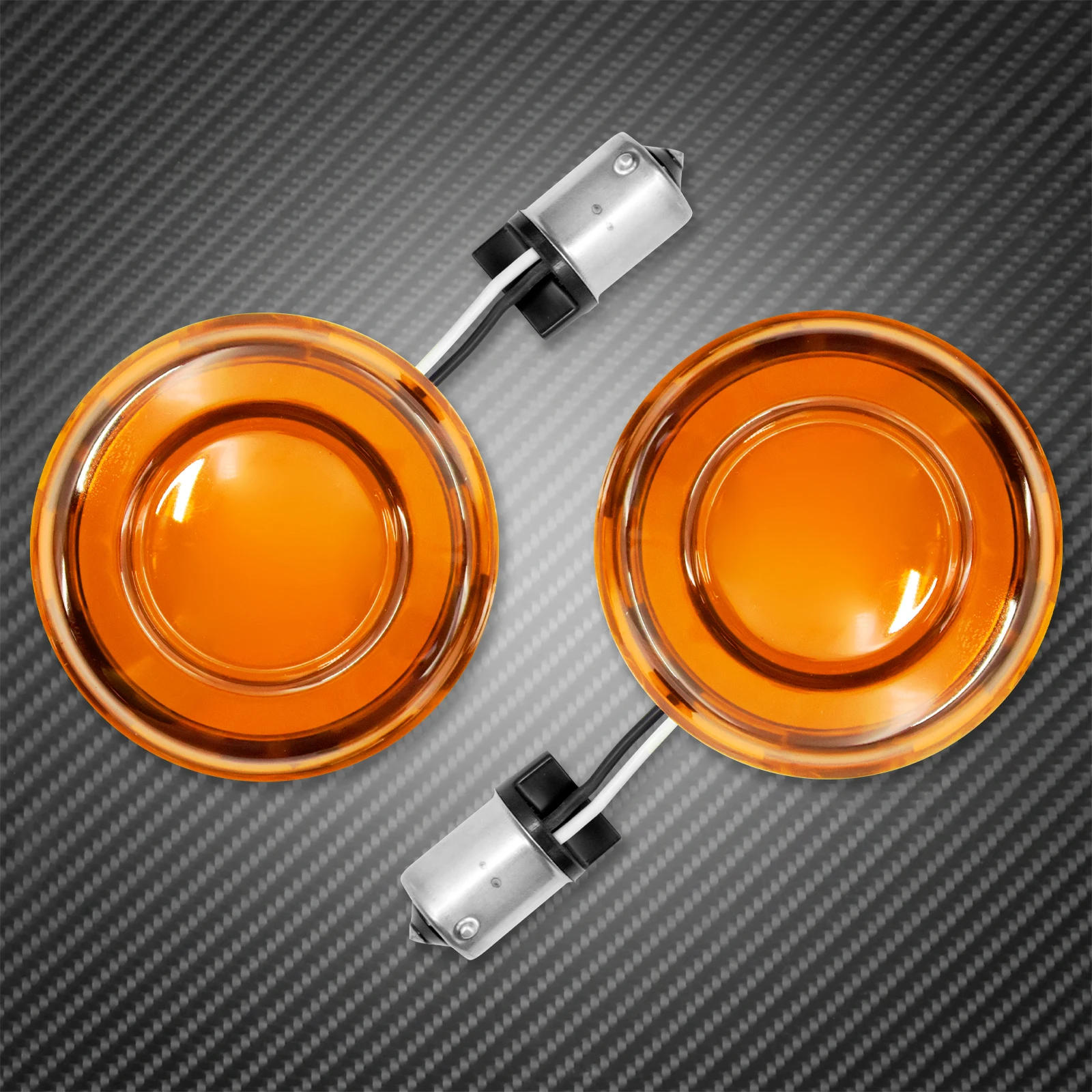 Motorcycle Turn Signal Conversions LED Panel Light 1156 1157 Bullet Style For Harley Sportster Touring Breakout Fat Boy Softail