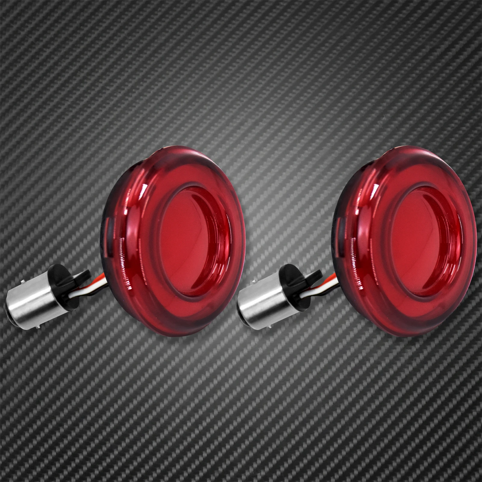 Motorcycle Turn Signal Conversions LED Panel Light 1156 1157 Bullet Style For Harley Sportster Touring Breakout Fat Boy Softail