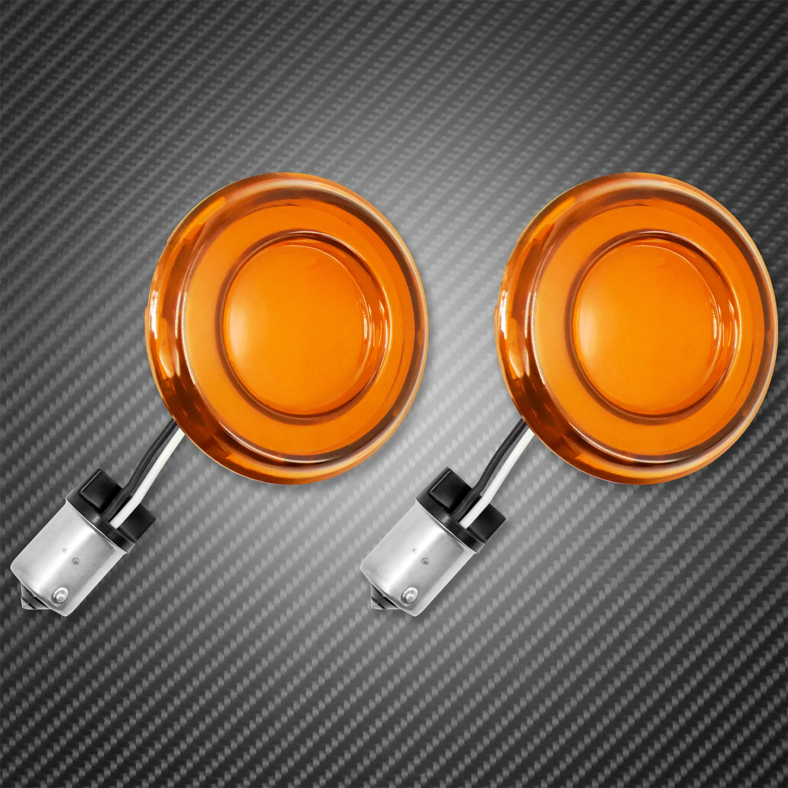 Motorcycle Turn Signal Conversions LED Panel Light 1156 1157 Bullet Style For Harley Sportster Touring Breakout Fat Boy Softail