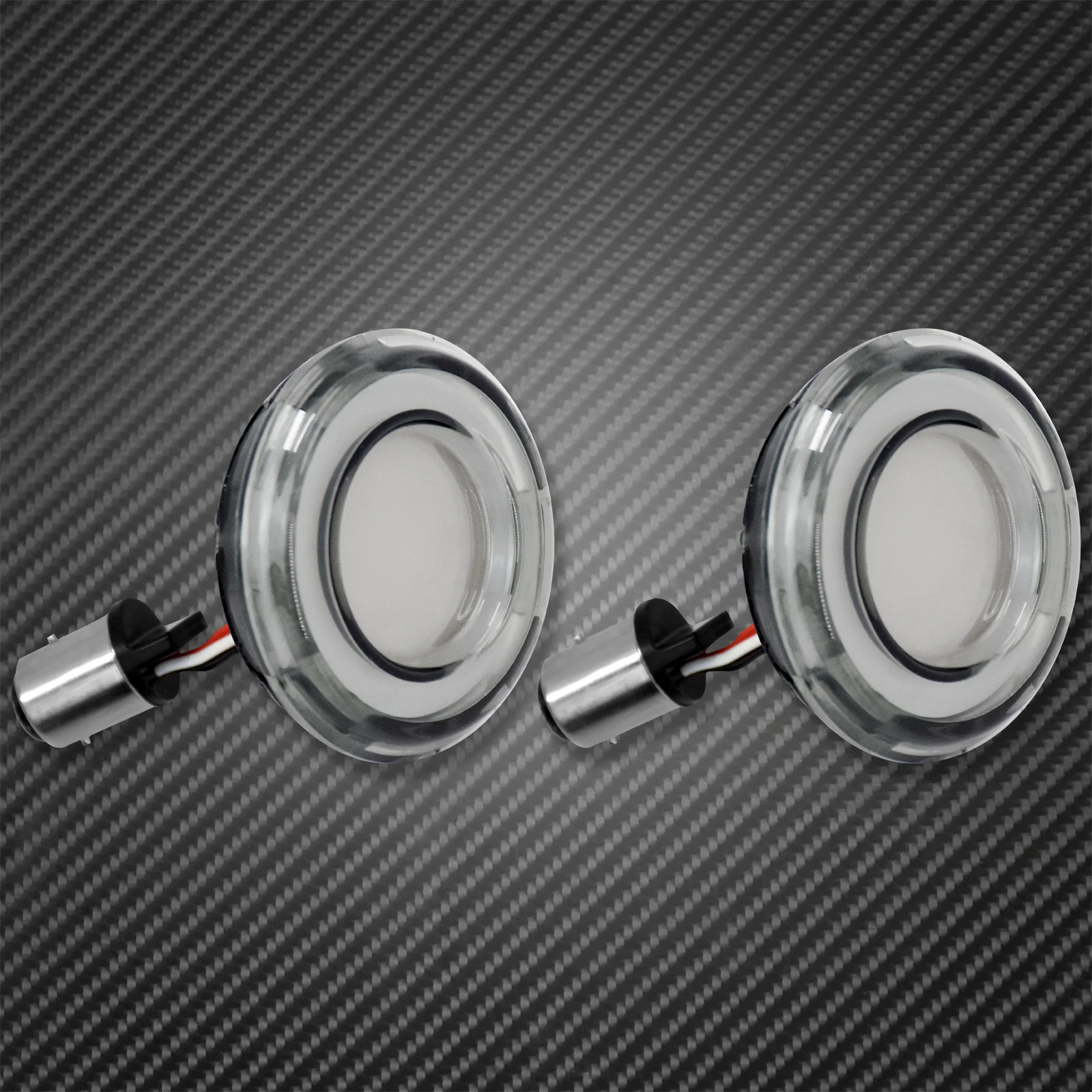 Motorcycle Turn Signal Conversions LED Panel Light 1156 1157 Bullet Style For Harley Sportster Touring Breakout Fat Boy Softail