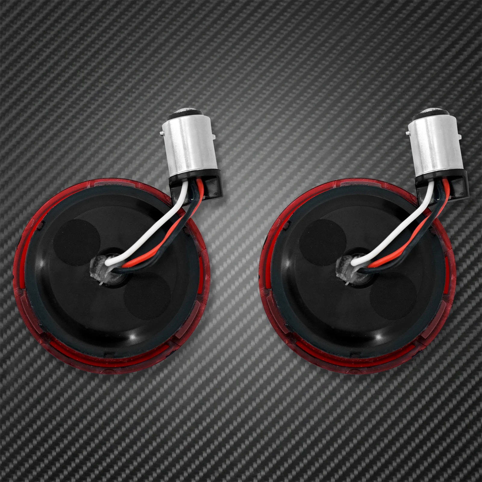 Motorcycle Turn Signal Conversions LED Panel Light 1156 1157 Bullet Style For Harley Sportster Touring Breakout Fat Boy Softail