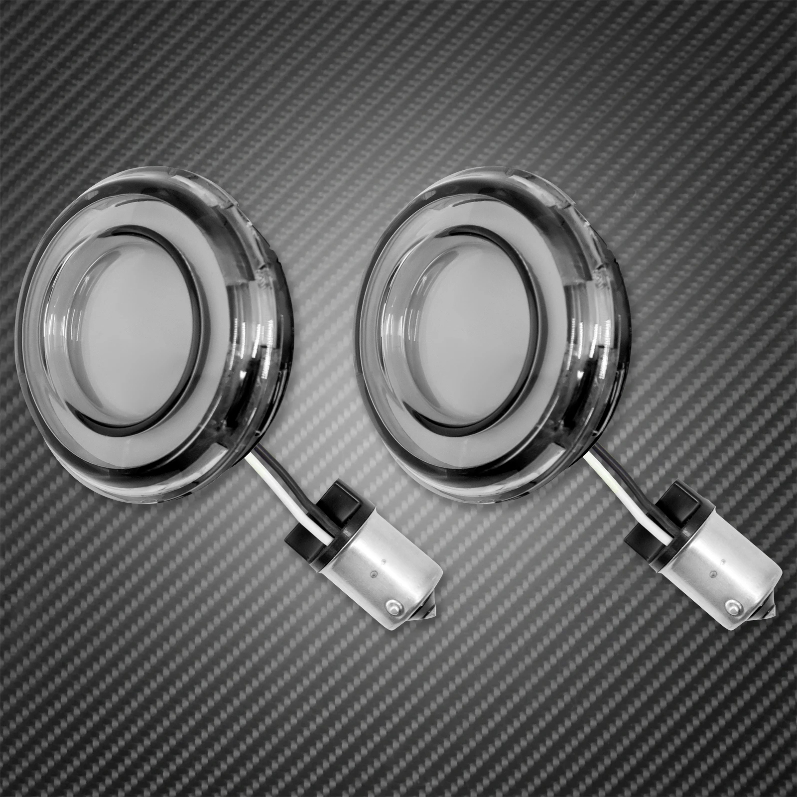 Motorcycle Turn Signal Conversions LED Panel Light 1156 1157 Bullet Style For Harley Sportster Touring Breakout Fat Boy Softail