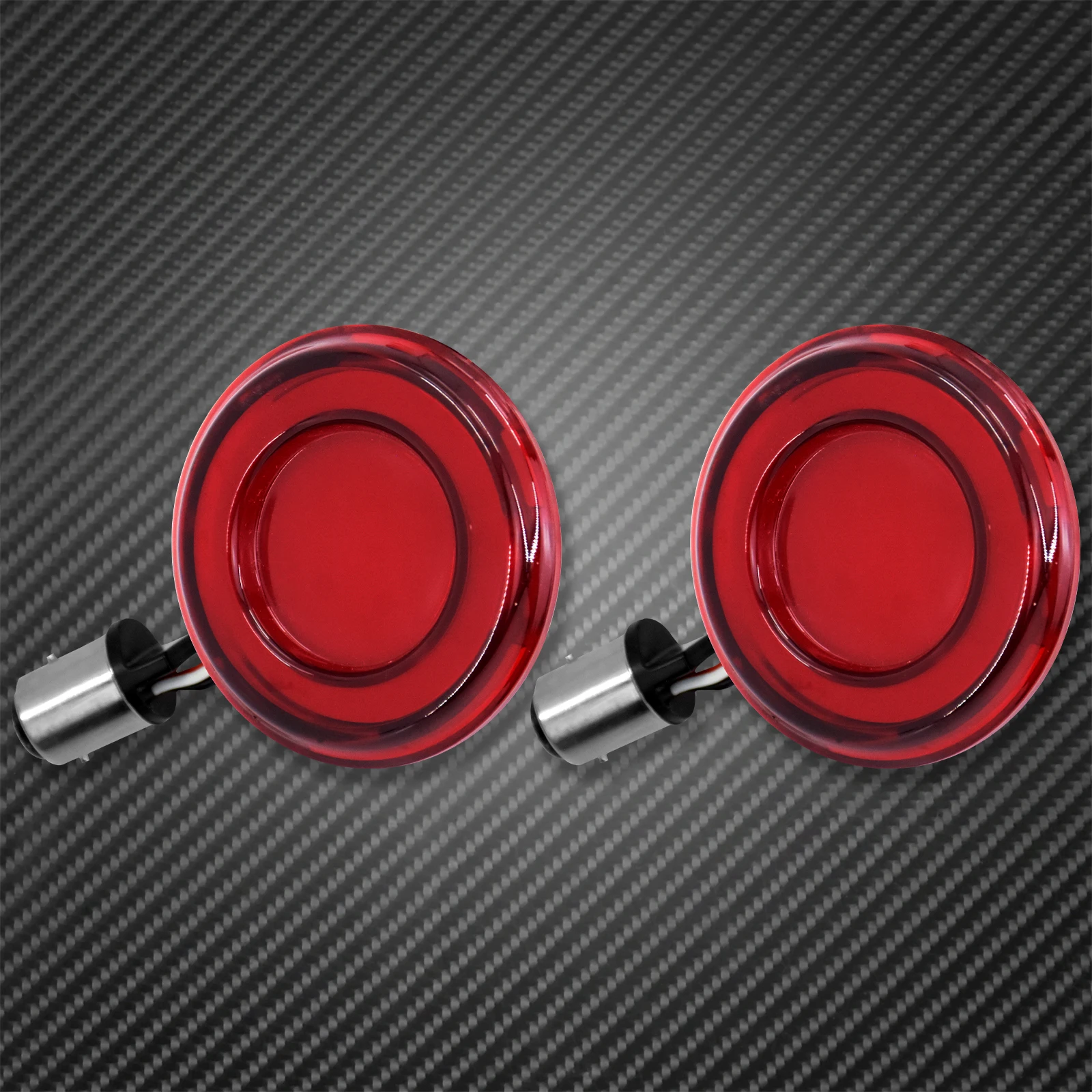 Motorcycle Turn Signal Conversions LED Panel Light 1156 1157 Bullet Style For Harley Sportster Touring Breakout Fat Boy Softail