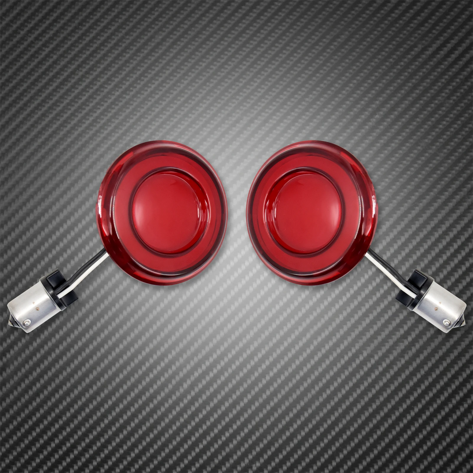 Motorcycle Turn Signal Conversions LED Panel Light 1156 1157 Bullet Style For Harley Sportster Touring Breakout Fat Boy Softail