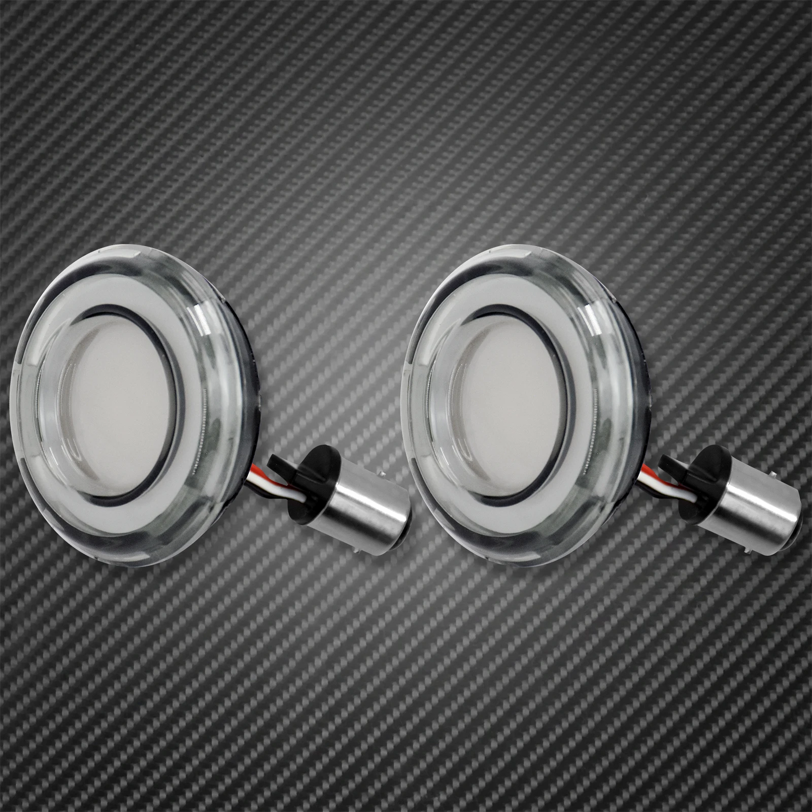 Motorcycle Turn Signal Conversions LED Panel Light 1156 1157 Bullet Style For Harley Sportster Touring Breakout Fat Boy Softail