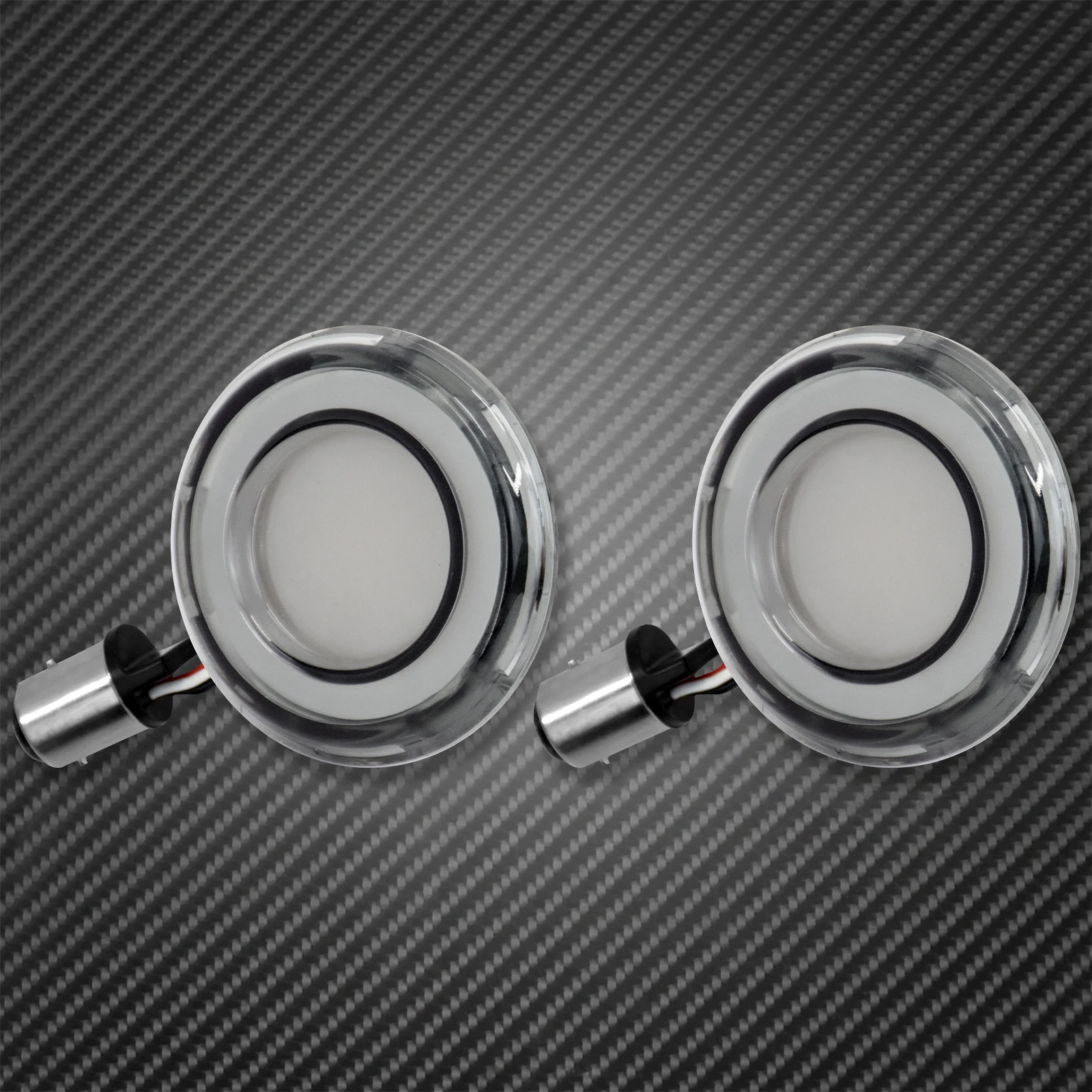 Motorcycle Turn Signal Conversions LED Panel Light 1156 1157 Bullet Style For Harley Sportster Touring Breakout Fat Boy Softail