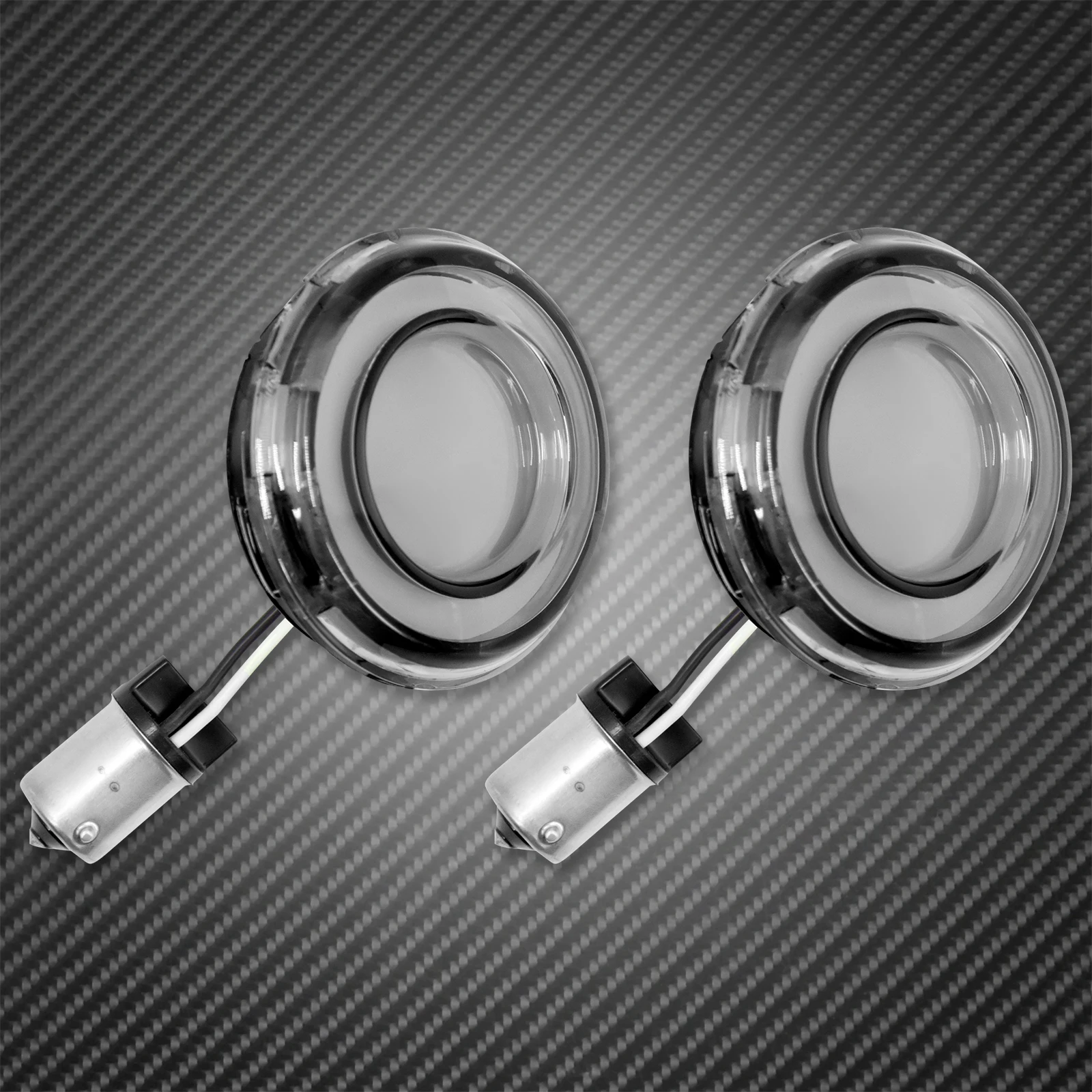 Motorcycle Turn Signal Conversions LED Panel Light 1156 1157 Bullet Style For Harley Sportster Touring Breakout Fat Boy Softail