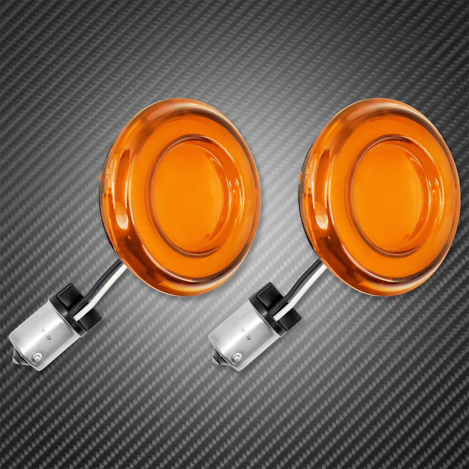 Motorcycle Turn Signal Conversions LED Panel Light 1156 1157 Bullet Style For Harley Sportster Touring Breakout Fat Boy Softail