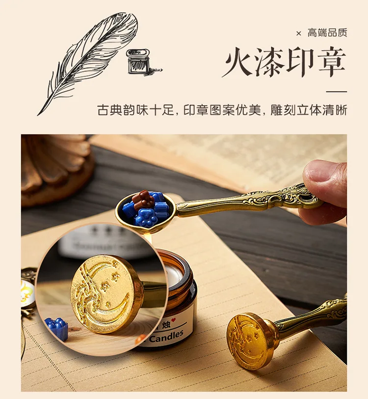 5color Machine Feather Dip Pen Set,Replaceable 5 Nib,Ink-Containing,Creative Quill Writing Artist Calligraphy Signature Pen 7003
