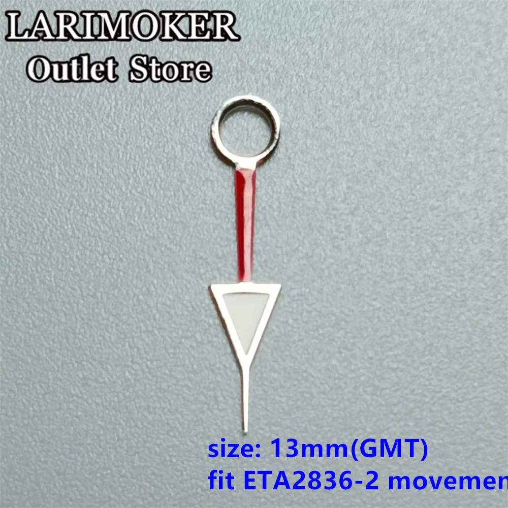 LARIMOKER Luminous GMT Watch Hands Fit Mingzhu DG 3804 NH34 ETA2836-2 Movement