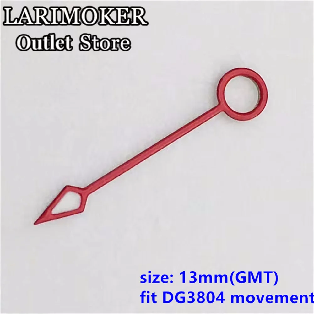 LARIMOKER Luminous GMT Watch Hands Fit Mingzhu DG 3804 NH34 ETA2836-2 Movement