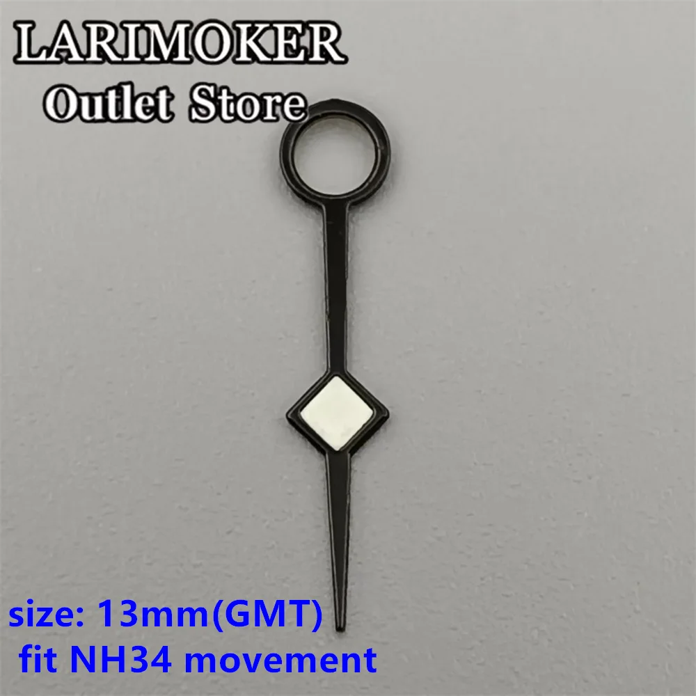 LARIMOKER Luminous GMT Watch Hands Fit Mingzhu DG 3804 NH34 ETA2836-2 Movement