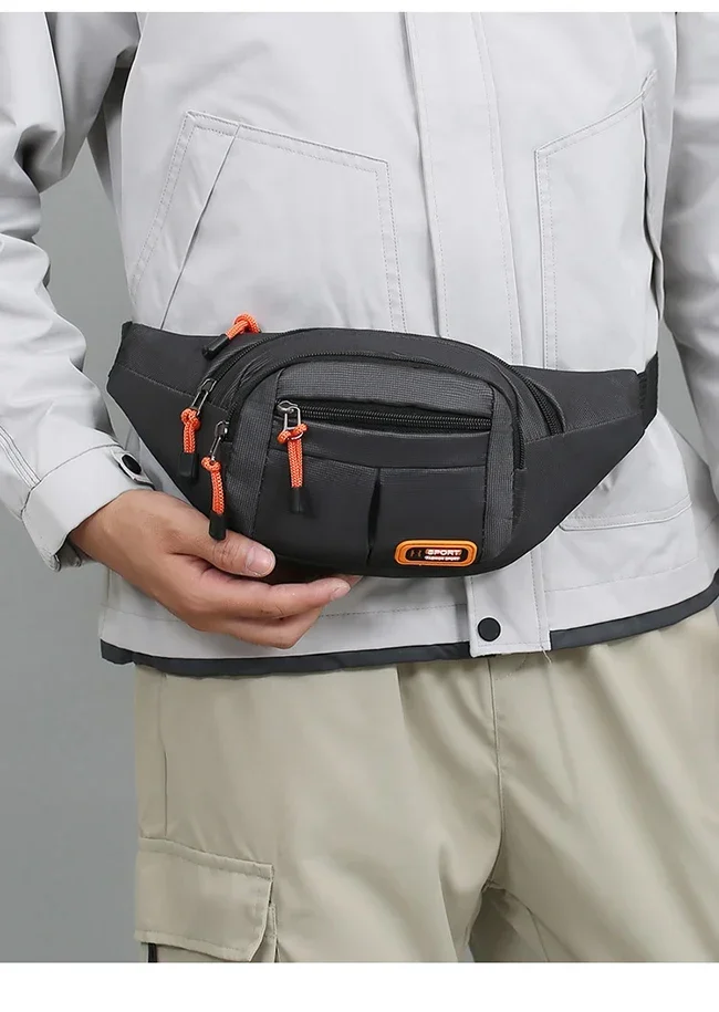 Men Women Oxford Waterproof Mobile Waist Bag Unisex Multifunctional Large Capacity Fanny Pack Wear-resistant Para Hombre 2024