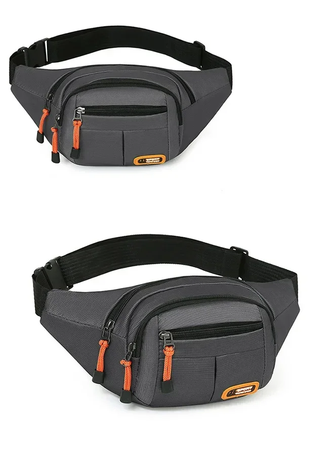 Men Women Oxford Waterproof Mobile Waist Bag Unisex Multifunctional Large Capacity Fanny Pack Wear-resistant Para Hombre 2024
