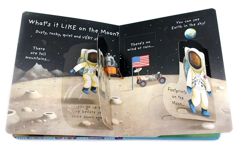 Kids Scientific Knowledge Learning Picture Books Usborne English Daily Knowledge Reading Book Early Educational Montessori