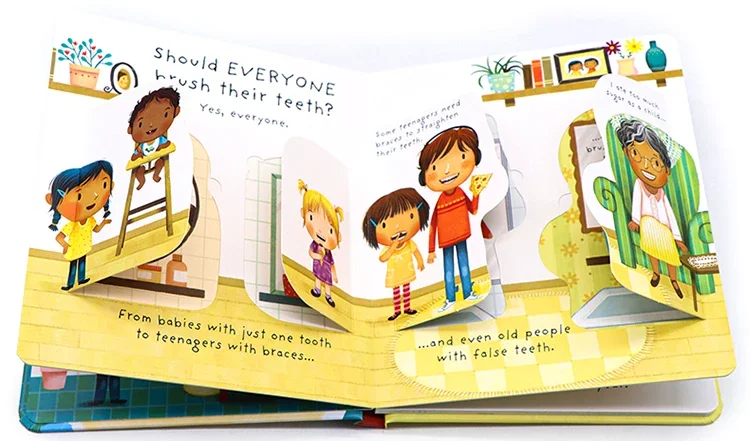 Kids Scientific Knowledge Learning Picture Books Usborne English Daily Knowledge Reading Book Early Educational Montessori
