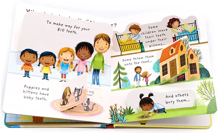 Kids Scientific Knowledge Learning Picture Books Usborne English Daily Knowledge Reading Book Early Educational Montessori