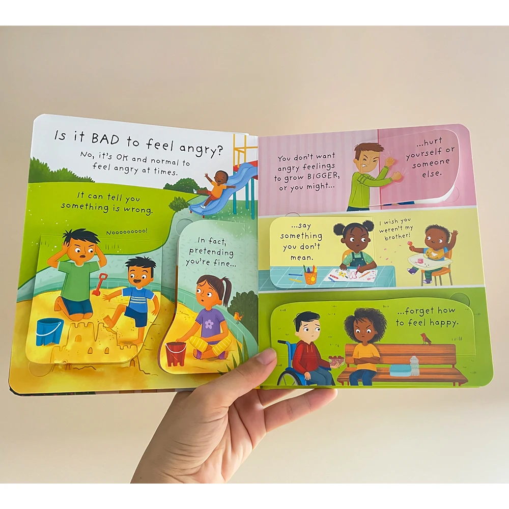 Kids Scientific Knowledge Learning Picture Books Usborne English Daily Knowledge Reading Book Early Educational Montessori