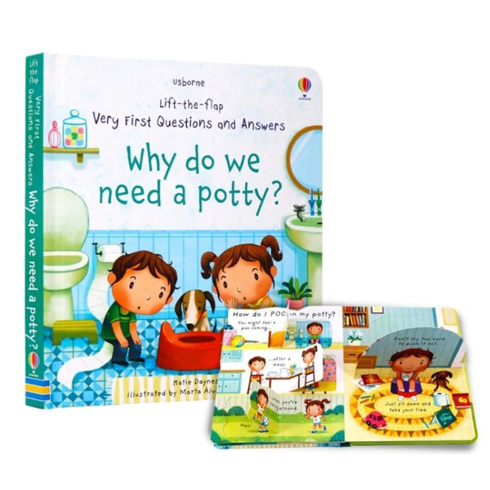 Kids Scientific Knowledge Learning Picture Books Usborne English Daily Knowledge Reading Book Early Educational Montessori