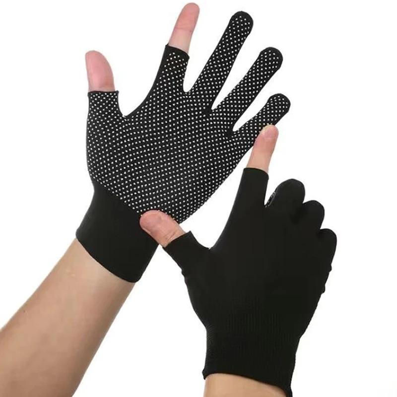 1/5/10Pairs Cycling Gloves Non-slip Touchscreen Half Finger Gloves Nylon Summer Outdoor Fitness Breathable Motorcycle Gloves