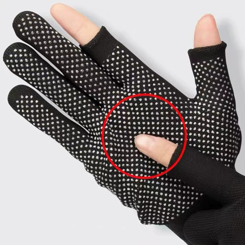 1/5/10Pairs Cycling Gloves Non-slip Touchscreen Half Finger Gloves Nylon Summer Outdoor Fitness Breathable Motorcycle Gloves