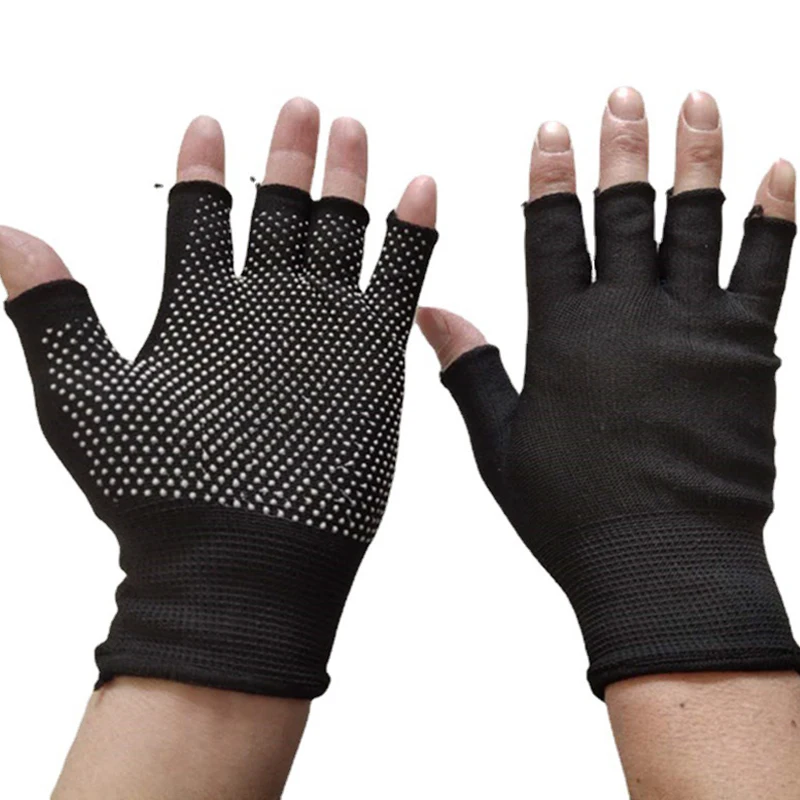 1/5/10Pairs Cycling Gloves Non-slip Touchscreen Half Finger Gloves Nylon Summer Outdoor Fitness Breathable Motorcycle Gloves