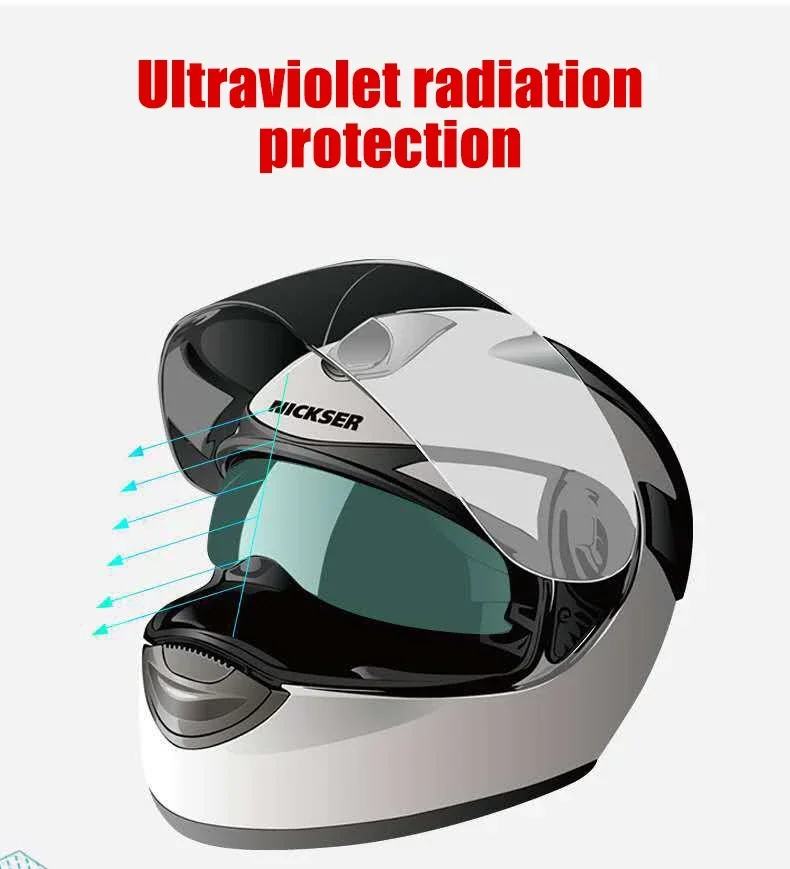 New Universal Motorcycle Helmet Clear Patch Film Anti-fog and Rain Film Durable Nano Coating Sticker Film Helmet Motocross