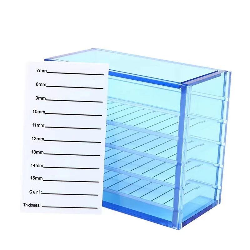 False Eyelash Storage Box Eyelash Organizer Pallet Lash Glue Display Pad Lash Stand Holder Grafted Eyelash Extension Makeup Tool