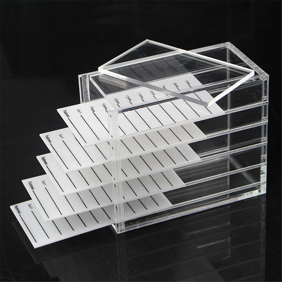 False Eyelash Storage Box Eyelash Organizer Pallet Lash Glue Display Pad Lash Stand Holder Grafted Eyelash Extension Makeup Tool