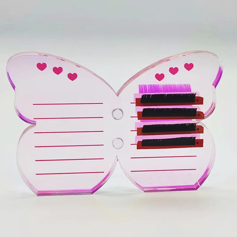 False Eyelash Storage Box Eyelash Organizer Pallet Lash Glue Display Pad Lash Stand Holder Grafted Eyelash Extension Makeup Tool