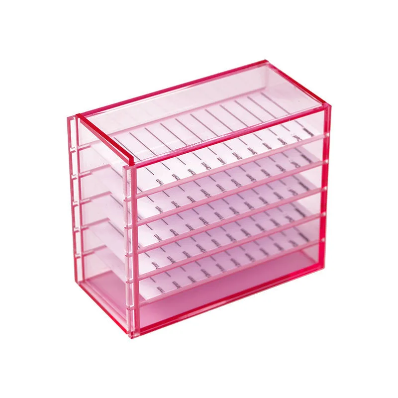 False Eyelash Storage Box Eyelash Organizer Pallet Lash Glue Display Pad Lash Stand Holder Grafted Eyelash Extension Makeup Tool