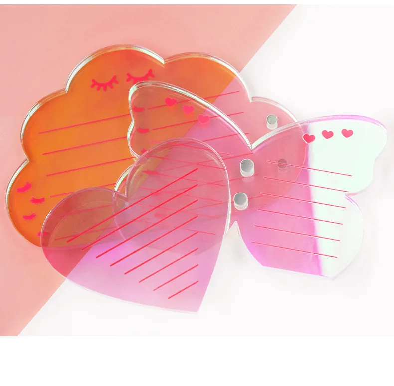 False Eyelash Storage Box Eyelash Organizer Pallet Lash Glue Display Pad Lash Stand Holder Grafted Eyelash Extension Makeup Tool