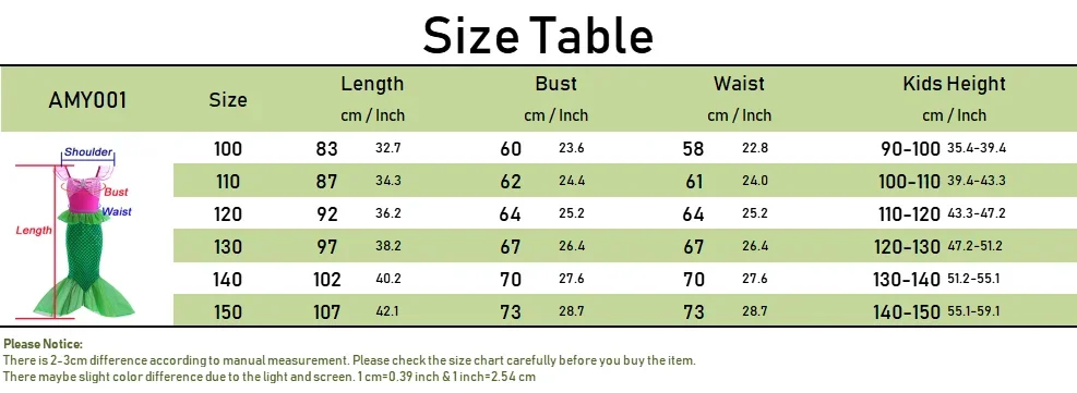 Mermaid Birthday Party Dress Summer Girl Mermaid Costume Carnival Anime Cosplay Outfits 2-10 Yrs Kids Fantasy Disguise Prom Gown