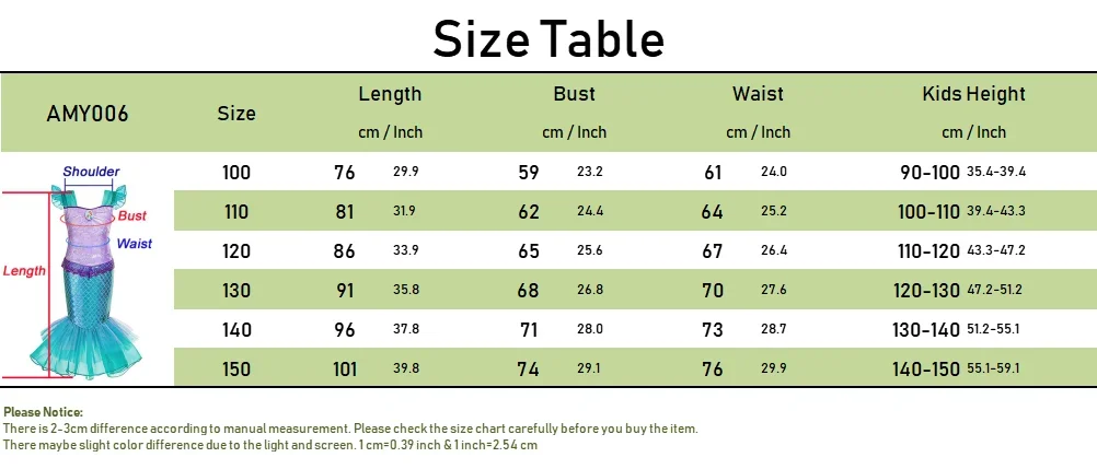 Mermaid Birthday Party Dress Summer Girl Mermaid Costume Carnival Anime Cosplay Outfits 2-10 Yrs Kids Fantasy Disguise Prom Gown