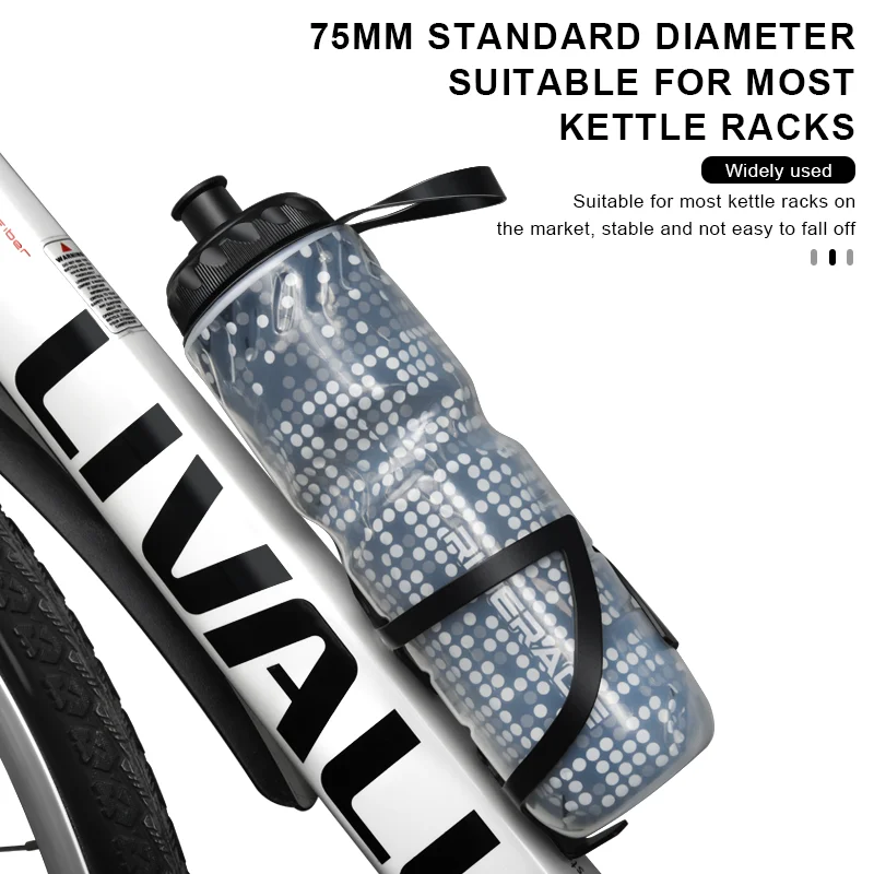 Bicycle Water Bottle Dual Layer Thermal Keep Hot Cold Portable MTB Road Bike Sport Water Bottle Outdoor Riding Cycling Equipment