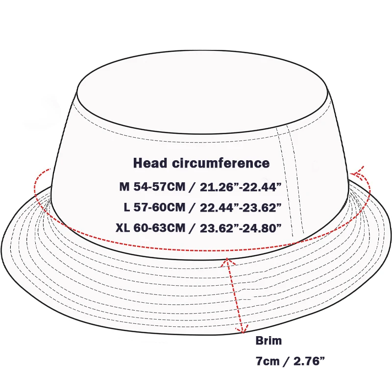 Big Head Bucket Hat 60-63cm Large Size Men Chin Strap UPF50+ Cotton Summer Sun Hat Windproof Fishing Outdoor Cap Women Frenchbob