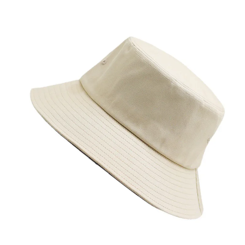 Big Head Bucket Hat 60-63cm Large Size Men Chin Strap UPF50+ Cotton Summer Sun Hat Windproof Fishing Outdoor Cap Women Frenchbob